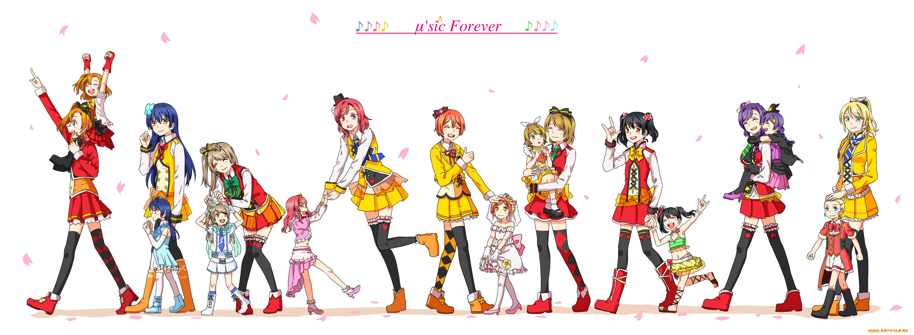 , love live,  school idol project, 